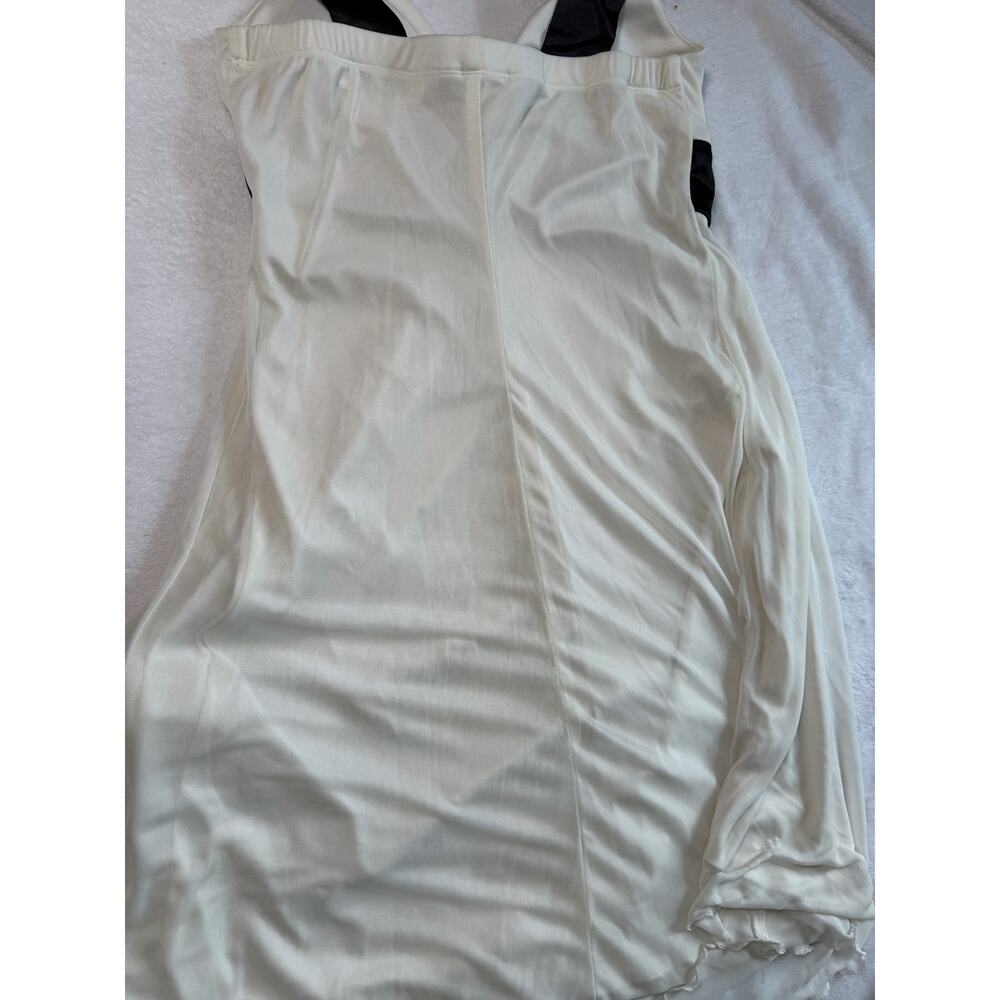 Speechless Y2K Ivory Black Coquette Sabrina Britney Babydoll Dress Medium - Picture 10 of 10